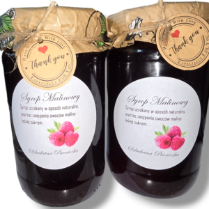 Syrop z Maliny Leśnej